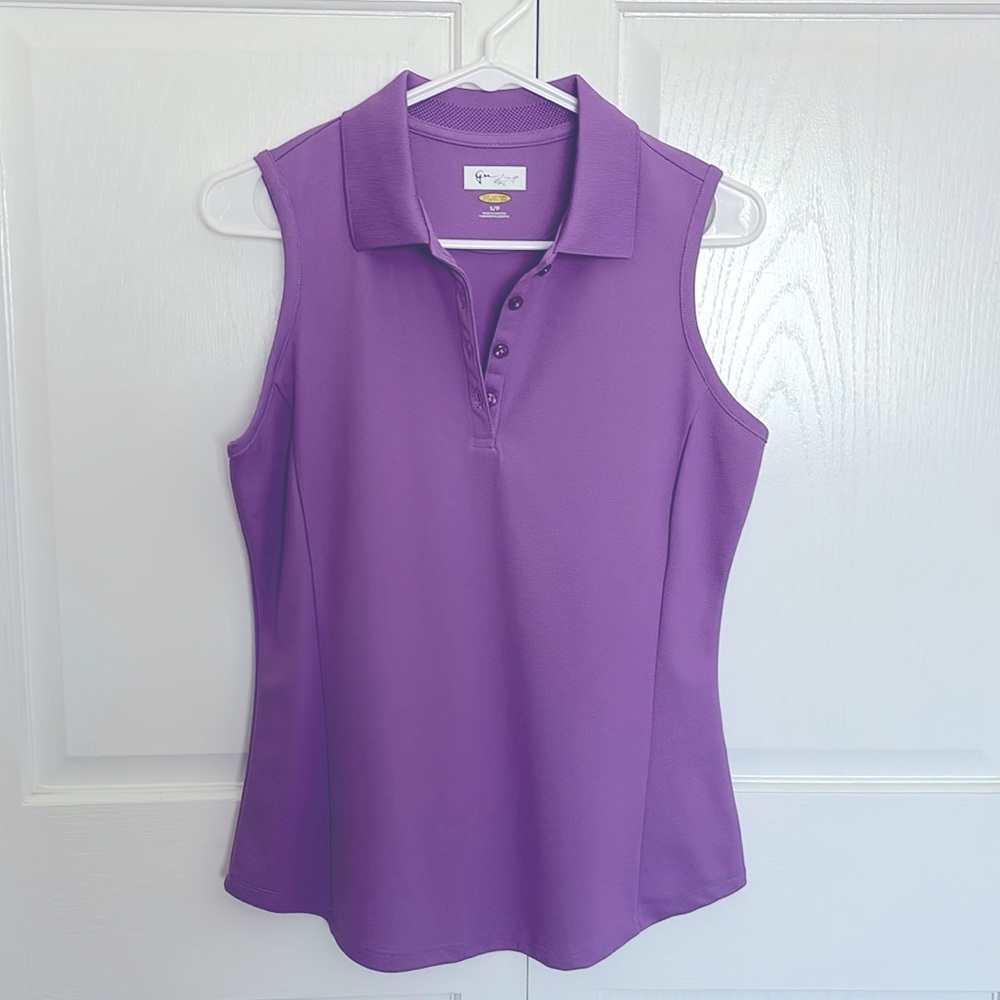 Greg Norman Play Dry Sleeveless Top S/P set of 2 - Picture 6 of 13